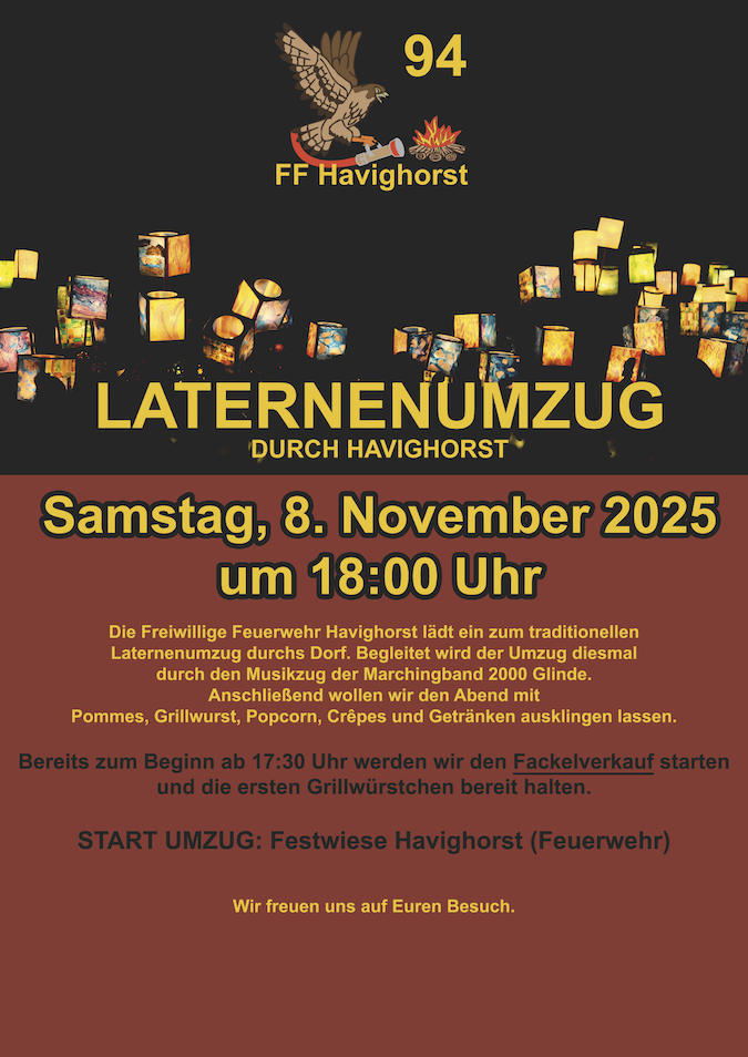 Flyer Laterne 25 VS